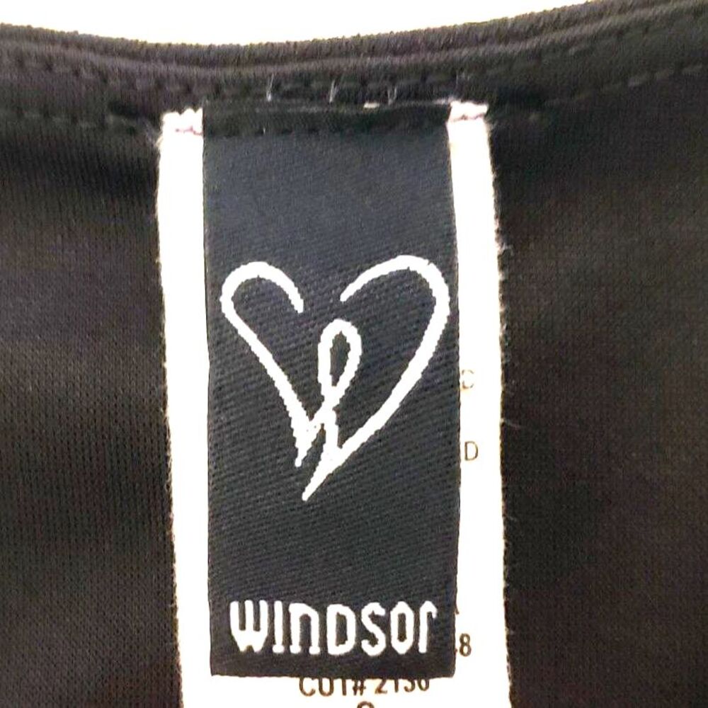 Windsor Women V Neck Cocktail Dress Black Size S - Picture 6 of 7